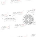 Люк чугунный ТМР (С250)-1-60